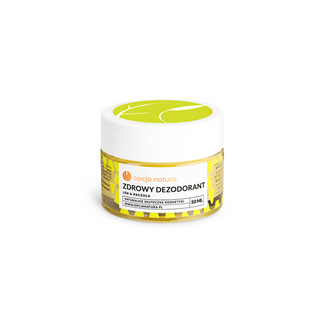 Deodorante crema naturale - deodorante sano al patchouli & lino Opcja Natura - 1