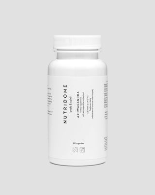 Ashwagandha indyjski żeń-szeń tabletki redukujące stres Nutridome 60 kapsułek - 1