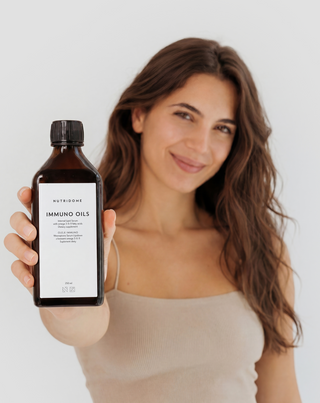 Oli per il sistema immunitario con acidi grassi omega 3-6-9 in forma liquida Immuno Nutridome 250 ml - 6