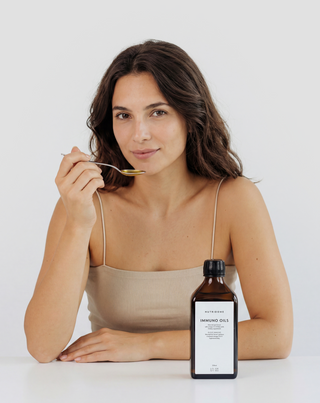 Oli per il sistema immunitario con acidi grassi omega 3-6-9 in forma liquida Immuno Nutridome 250 ml - 3