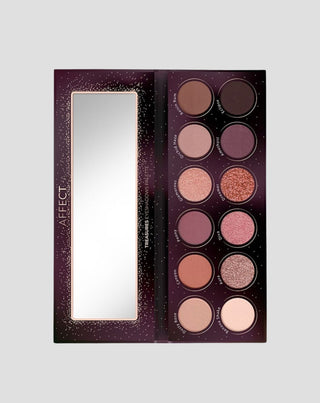 Palette di ombretti pressati Treasures Affect Professional Cosmetics - 2