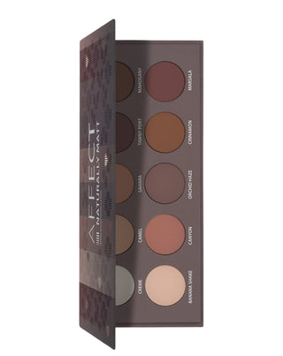Palette di ombretti pressati Naturally Matt Pressed Eyeshadows Palette Affect Professional Cosmetics