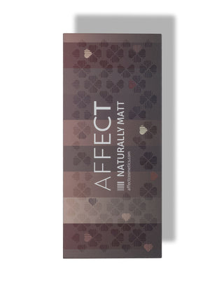 Palette di ombretti pressati Naturally Matt Pressed Eyeshadows Palette Affect Professional Cosmetics