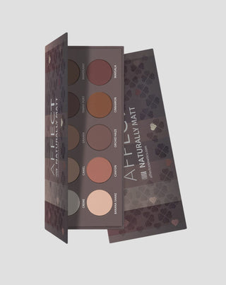 Palette di ombretti pressati Naturally Matt Pressed Eyeshadows Palette Affect Professional Cosmetics - 1