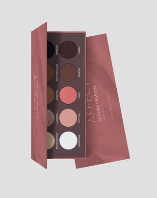 Palette di ombretti pressati a lunga durata Pure Passion Affect Professional Cosmetics - 1