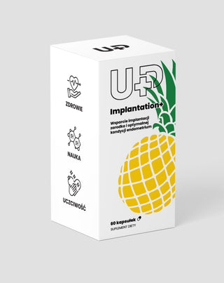 Integratore UP Implantation+ per donne che cercano di concepire UP Health Pharma - 1
