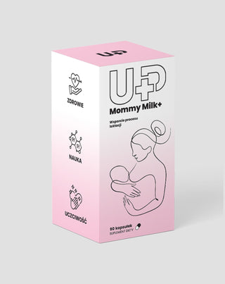 Suplement UP Mommy Milk+ wspierający laktację dla mam karmiących piersią UP Health Pharma - 1