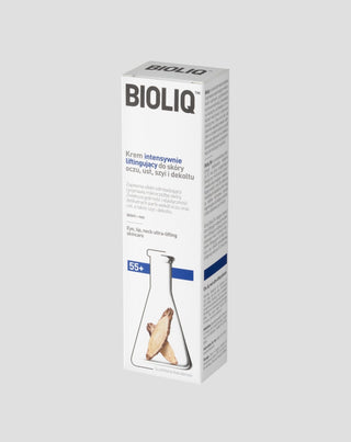 Crema lifting intensiva per la pelle di occhi, labbra, collo e décolleté 55+ Bioliq - 2