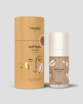 Self Love BB cream naturale e biologica per il viso nella tonalità Sunny Beige 30 ml Resibo - 2