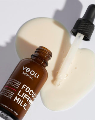 Siero emulsione liftante anti-età con bakuchiol Focus lifting milk Veoli Botanica - 2