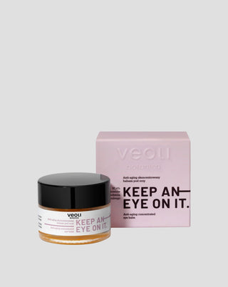 Balsamo per il contorno occhi con complesso di acidi grassi attivi Keep an eye on it Veoli Botanica - 1