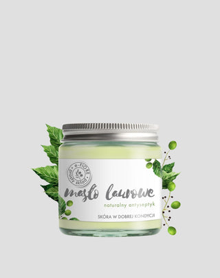 Burro naturale di alloro per lesioni cutanee antisettico e antibatterico E-Fiore - 1