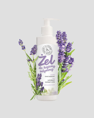Gel per l'igiene intima con olio di lavanda idratante e antibatterico E-Fiore - 1