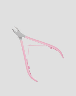 Tagliacuticole professionale da 5 mm con manico rosa satinato You Beauty - 3