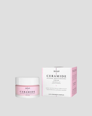 Crema idratante intensiva con ceramidi acido ialuronico prebiotici BIOUP - 4