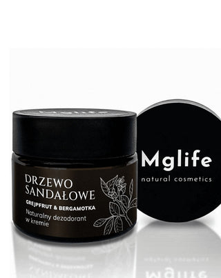Crema Deodorante Sandalo, Pompelmo e Bergamotto Mglife - 4
