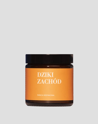 Candela naturale ai semi di colza con il calore e la caratteristica fragranza Wild West di Mglife - 1