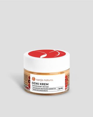 Crema mani al mirtillo rosso selvatico per pelle secca e danneggiata con urea 5% Opcja Natura - 1