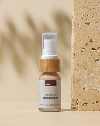 Crema illuminante giorno e notte per contorno occhi con caffeina e coenzima Q10 Manilu - 4