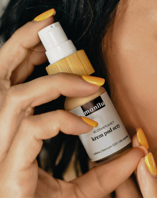 Crema illuminante giorno e notte per contorno occhi con caffeina e coenzima Q10 Manilu - 3