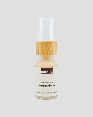 Crema illuminante giorno e notte per contorno occhi con caffeina e coenzima Q10 Manilu - 1