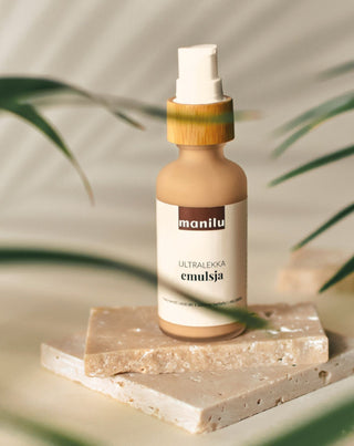 Emulsione leggera per pelli grasse e miste con olio di Argan e niacinamide Manilu - 2