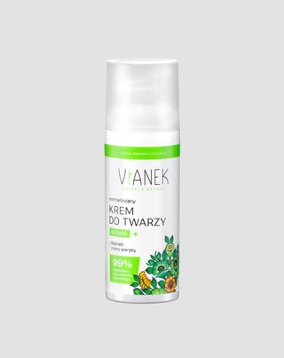 Crema viso giorno normalizzante per pelli grasse e problematiche Vianek - 1