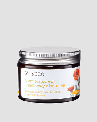 Crema lenitiva e rigenerante per pelli sensibili betulla-calendula con betulina Sylveco - 1