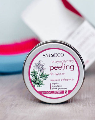 Scrub viso enzimatico levigante per migliorare la texture della pelle Sylveco - 2