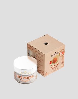 Crema viso con ginseng indiano (ashwagandha) Orientana - 3