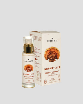 Booster illuminante con adattogeni, reishi e rhodiola rosea Orientana - 3
