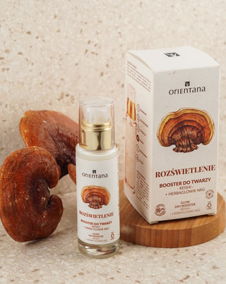 Booster illuminante con adattogeni, reishi e rhodiola rosea Orientana - 2
