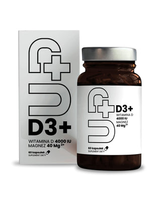 Integratore Up D3+ Vitamina D3 in combinazione con magnesio UP Health Pharma 60 capsule - 3