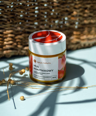 Mousse naturale per il corpo all'olivello spinoso per pelli secche e opache Opcja Natura - 2