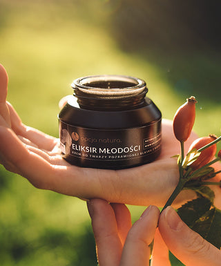 Elisir di giovinezza crema viso per pelli mature 100% naturale Opcja Natura - 2