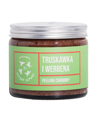 Scrub corpo rassodante e levigante alla fragola e verbena Mydlarnia Cztery Szpaki - 1