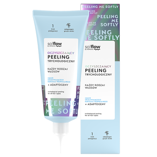 Peeling tricologico del cuoio capelluto con il profumo di un rinfrescante cocktail tropicale so!flow - 1