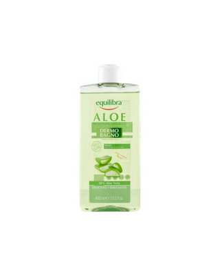 Gel da bagno all'aloe vera con estratto di mela bio e glicerina vegetale Equilibra - 1