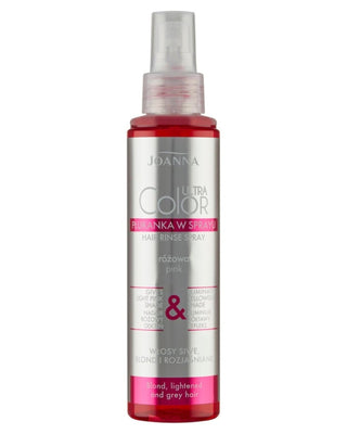 Spray per risciacquo capelli rosa che elimina il riflesso giallastro Ultra Color Joanna - 1