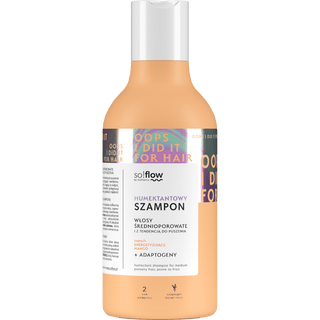 Shampoo umettante per capelli a media porosità e crespi so!flow