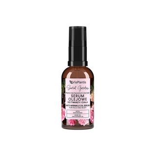 Olio di rosa per viso e corpo arricchito con olio di macadamia Vis Plantis - 1