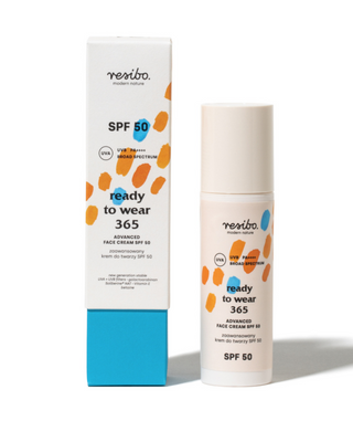 Crema Viso Avanzata SPF 50 ritardante l’invrcchiamento cutaneo Ready to wear 365 Resibo - 1