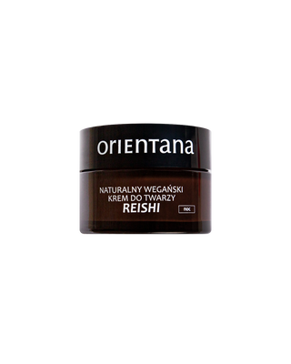Crema viso naturale vegana notte per le persone con i primi segni di invecchiamento Reishi Orientana - 1