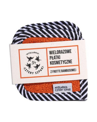 Cuscinetti cosmetici riutilizzabili in spugna di bambù economici ed ecologici Mydlarnia Cztery Szpaki - 1