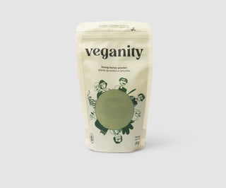 Orzo giovane in polvere fonte naturale di proteine vegetali Veganity 150 g