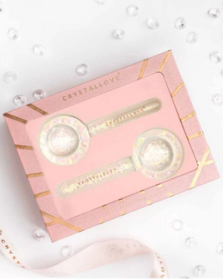 Sfere da massaggio in vetro Crioterapia facciale Cryolift ice globes Crystallove - 2