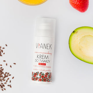 Crema viso notte antirughe con estratto di ginkgo biloba Vianek - 2