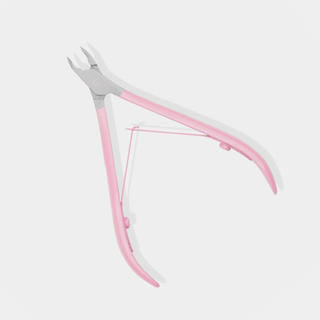 Tagliacuticole professionali da 3 mm con manico rosa satinato You Beauty - 2