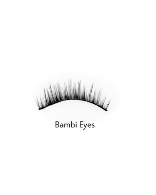 Ciglia finte su striscia 2d riutilizzabili morbide e leggere Bambi Eyes Bamm!Lashes - 2