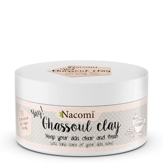 Argilla nutriente Ghassoul Clay per pelli sensibili e a tendenza acneica Nacomi